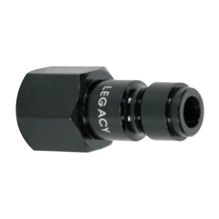 Legacy 3/8" BLACK PLUG 3/8 FNPT* LMA76630G